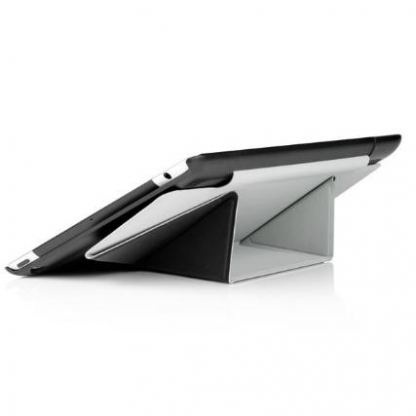 Incipio LGND - кожен кейс (набук и велур) и поставка за iPad 3  5