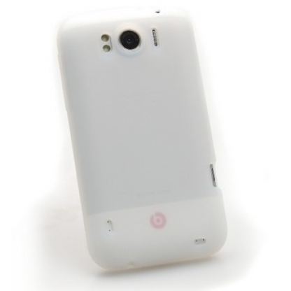 Protective Border Case - силиконов калъф за HTC Senstaion XL (бял)  2