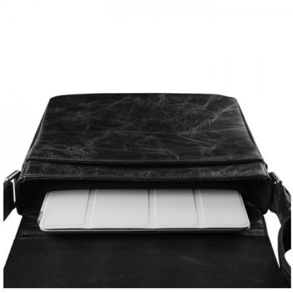 Sena Messenger - кожена чанта за iPad 3, iPad 2 (естествена кожа, ръчна изработка)  3