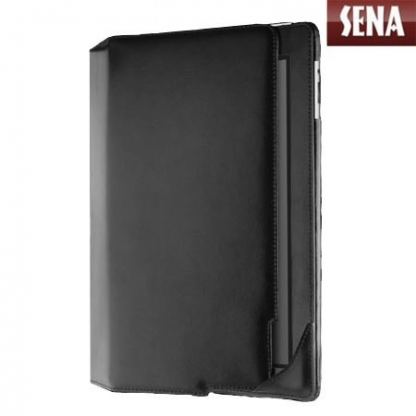 Sena Florence - кожен калъф с поставка, ръчна изработка, естествена кожа за iPad 3, iPad 2  2