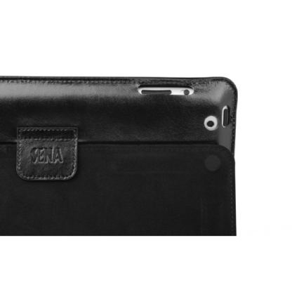 Sena Florence - кожен калъф с поставка, ръчна изработка, естествена кожа за iPad 3, iPad 2  7