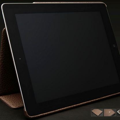 Vaja Libretto - луксозен кожен калъф (ръчна изработка) за iPad 2, iPad 3  3