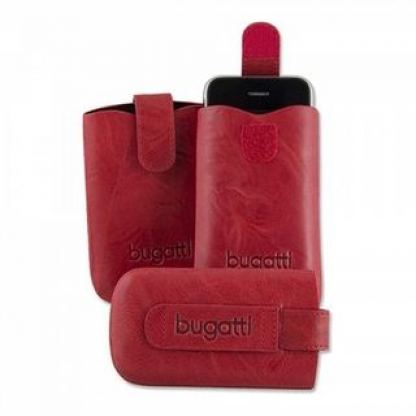 Bugatti SlimCase Unique Chili M - кожен калъф за iPhone 4 и мобилни телефони  3