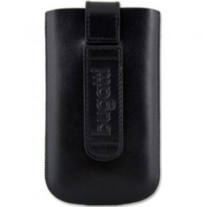 Bugatti SlimCase Leather Case size M - кожен калъф за iPhone 4 и мобилни устройства  2