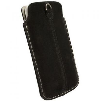 Krusell LUNA POUCH L Nubuck - кожен калъф за iPhone и iPod  2