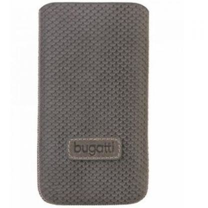 Bugatti Perfect Scale - кожен калъф за Samsung Galaxy S2 i9100 (сив)  2