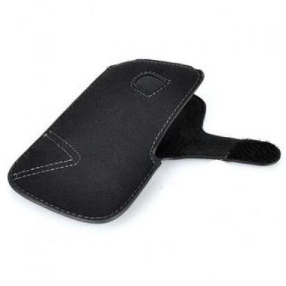 Velcro Leather Case - кожен калъф за Samsung Galaxy S i9000 и Galaxy S2 i9100  3