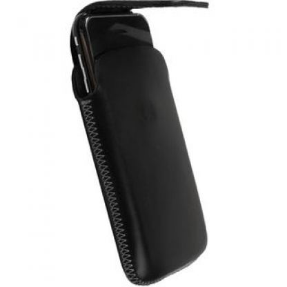 Krusell VINGA mobile case XL - кожен калъф за HTC Desire HD, Samsung Galaxy S и SII и мобилни телефони  2