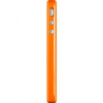 Ultraslim Clear Bumper - силиконова обвивка за iPhone 4 (оранжев)  2