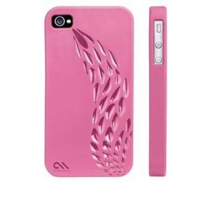 CaseMate Emerge Case - хибриден калъф за iPhone 4 (розов)  2