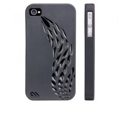 CaseMate Emerge Case - хибриден калъф за iPhone 4 (черен)  2