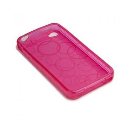 CaseMate Jelli - силиконов кейс за iPhone 4 (розов)  2