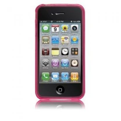 CaseMate Jelli - силиконов кейс за iPhone 4 (розов)  3