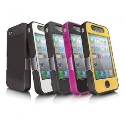 iSkin Revo 4 - хибриден кейс за iPhone 4 (черен)  3