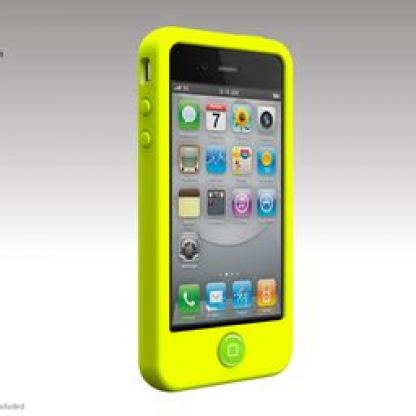 SwitchEasy Colors - силиконов калъф за iPhone 4 (жълт, лайм (светложълт), син)  2