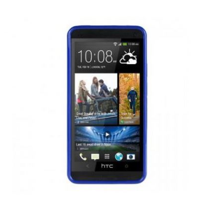 Kuboq Advanced TPU Case - термополиуретанов калъф за HTC ONE M7 (син) 2