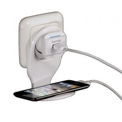 Универсално USB захранване и поставка за iPhone и iPod - Hama F-Type USB Charger  4