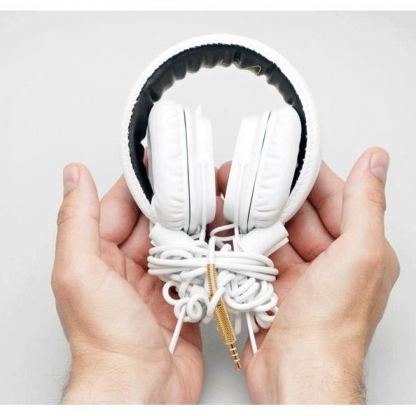 Marshall Major White - професионални слушалки с микрофон и управление на песните за iPhone, iPod и iPad (бели) 5