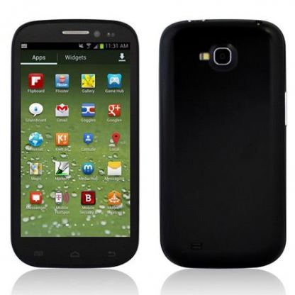 Смартфон S3 с две сим карти, 4.7" Черен, 2-ядрен, Android 4.2, GPS 2