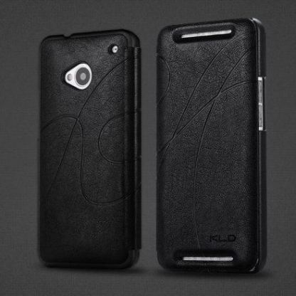 Oscar II Luxury Series - луксозен кожен флип калъф, ръчна изработка за Samsung Galaxy S5/S5 NEO  (черен) 8