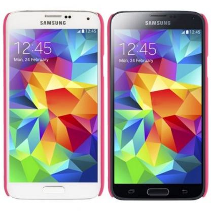 Anti-scratch Case - поликарбонатов кейс за Samsung Galaxy S5 (розов) 2