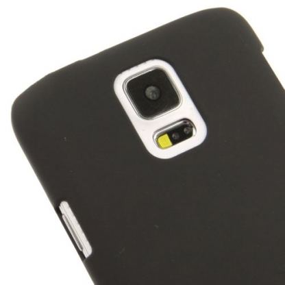 Anti-scratch Case - поликарбонатов кейс за Samsung Galaxy S5 (черен) 2