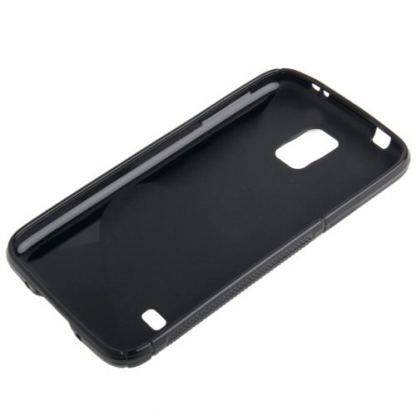 S-Line силиконов кейс за Samsung Galaxy J5 (черен) 2