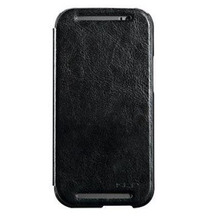 Kalaideng England Series Flip Case - хоризонтален кожен калъф за HTC ONE 2 M8 (черен) 2