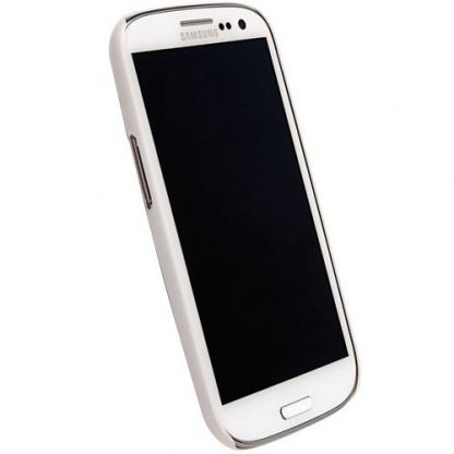 Krusell ColorCover - поликарбонатов кейс за Samsung Galaxy S3 i9300 (бял)  2