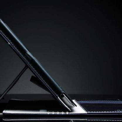 iSkin Aura2 - кожен калъф и видео стойка за за iPad 3 и iPad 2  3