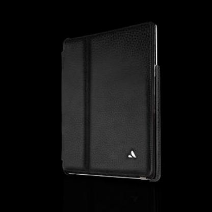 Vaja Leather Agenda - луксозен кожен калъф (ръчна изработка) за iPad 3 (черен)  2