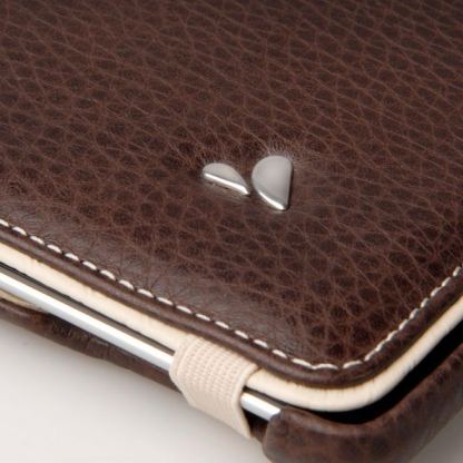 Vaja Leather Agenda - луксозен кожен калъф (ръчна изработка) за iPad 3 (кафяв)  9