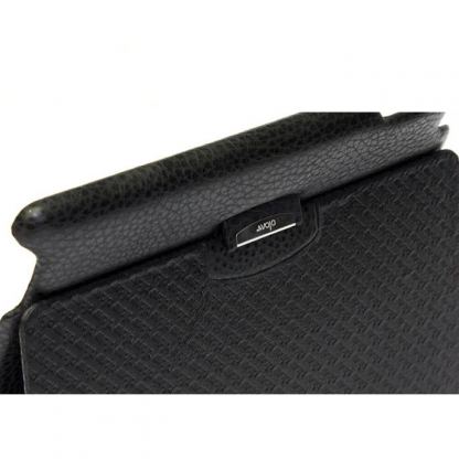 Vaja Libretto - луксозен кожен калъф (ръчна изработка) за iPad 3 (черен)  5