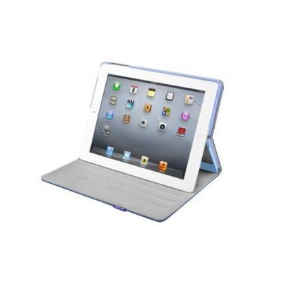 SwitchEasy Exec - тънък кейс и поставка за iPad 3 (новият iPad) - син  6