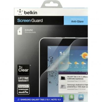 Belkin Screen Guard AntiGlare - матово защитно покритие за Samsung Galaxy Tab 10.1 (2)  2
