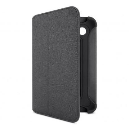 Belkin Bi-Fold Folio - кожен калъф и стойка за Samsung Galaxy Tab 7 (2) 