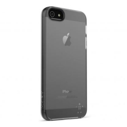 Belkin Shield Sheer Matte - термополуретанов кейс за iPhone 5 (прозрачен) 5