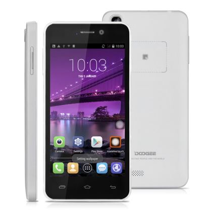 DooGee Valencia DG800, цена, 4.5 инача, 4-ядрен смартфон с 2 сим карти, 13MP камера 2