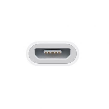 Apple Lightning to microUSB Adapter - оригинален адаптер за iPhone 5, iPod Touch 5, iPod Nano 7 3