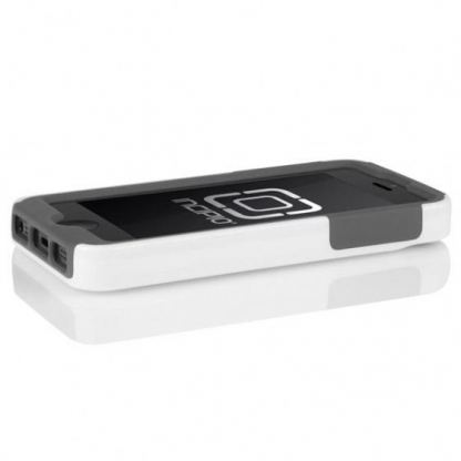 Incipio Code - удароустойчив хибриден кейс за iPhone 5 (сив-черен) 3