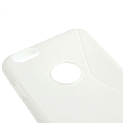 S-Line Cover Case - силиконов (TPU) калъф за HTC One A9 (бял) 2