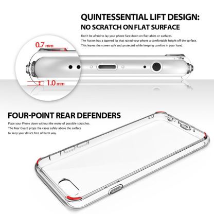Ringke Hybrid Mirror Case - хибриден кейс за Samsung Galaxy S6 (огледален-прозрачен) 8