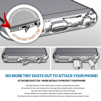 Ringke Hybrid Mirror Case - хибриден кейс за Samsung Galaxy S6 (огледален-прозрачен) 9