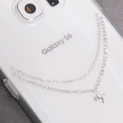 Ringke Noble NECKLACE Case - кейс с кристали за Samsung Galaxy S7 Edge (прозрачен) 2
