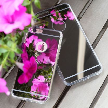 Ringke Hybrid Mirror Case - хибриден кейс за Samsung Galaxy S6 (огледален-прозрачен) 13