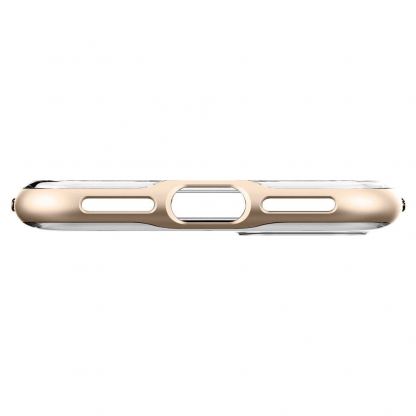 Spigen Neo Hybrid Case Crystal - хибриден кейс за iPhone SE 2020, iPhone 7, iPhone 8 (прозрачен-златист) 13