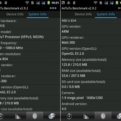 Galaxy S3 Mini, Android Мoбилeн тeлефoн с две cим кaрти    9