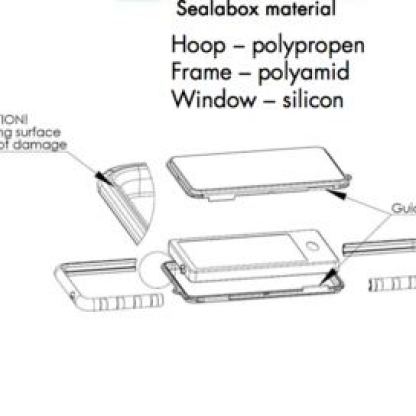 Krusell SEaLABox 3XL - водоустойчив калъф за Samsung Galaxy S3 и мобилни телефони (черен) 4
