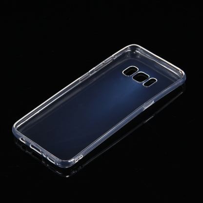 Slim Case - тънък силиконов (TPU) калъф (0.7 mm) за Samsung Galaxy S8 Plus (прозрачен) 5