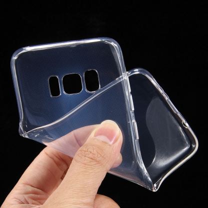 Slim Case - тънък силиконов (TPU) калъф (0.7 mm) за Samsung Galaxy S8 Plus (прозрачен) 2